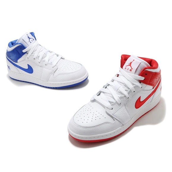 Jordan Shoes - -Edm- 🔵🔴⚪️*NEW* Air Jordan 1 Mid “85” (GS)